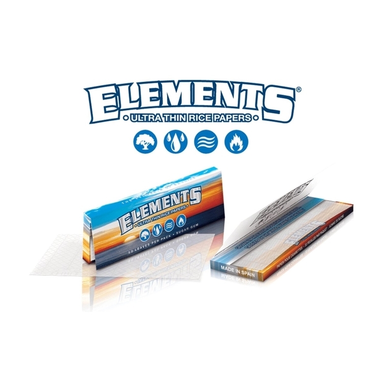 【Elements】西班牙原裝進口、77mm/78mm、手捲煙專用捲紙 #米紙 #磁性封口