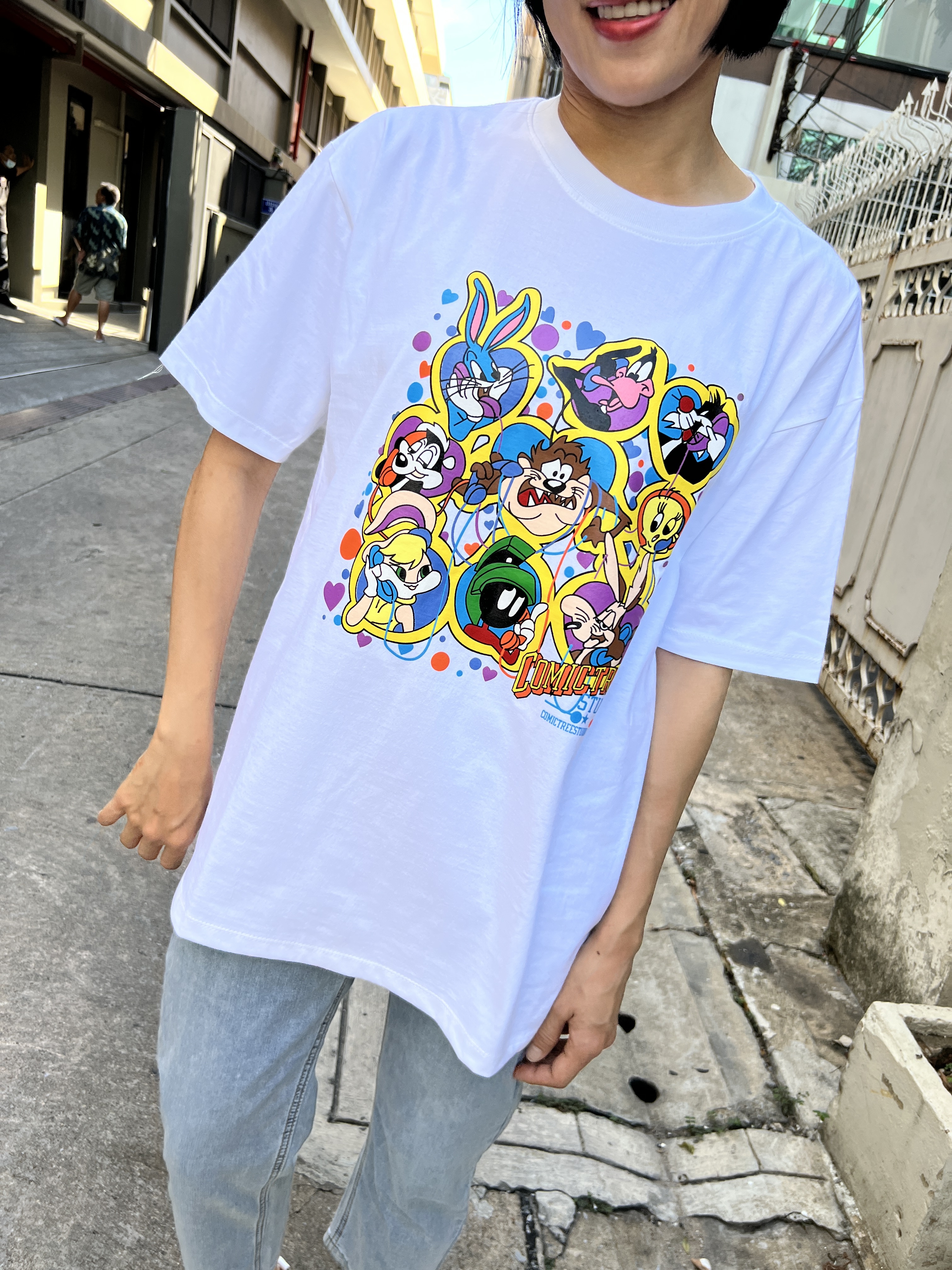 泰國亮彩繽紛怪物奇兵家族T