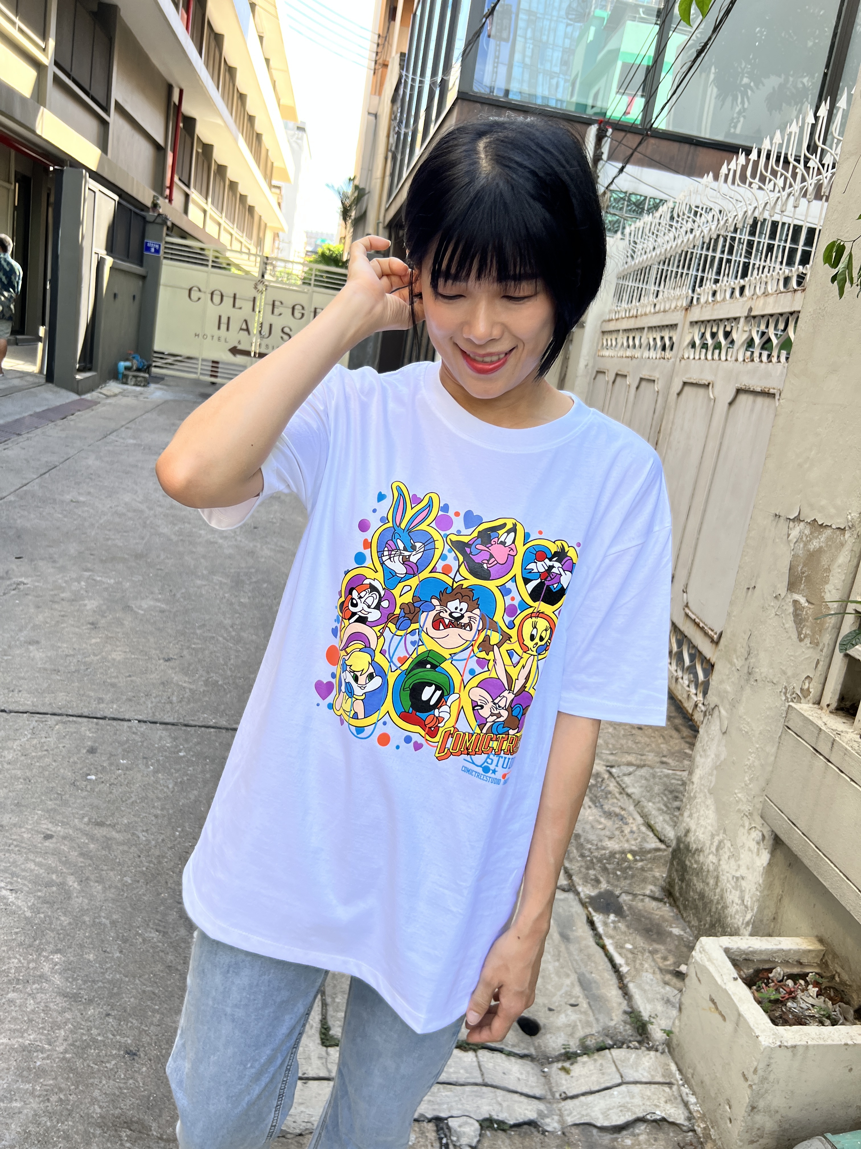 泰國亮彩繽紛怪物奇兵家族T