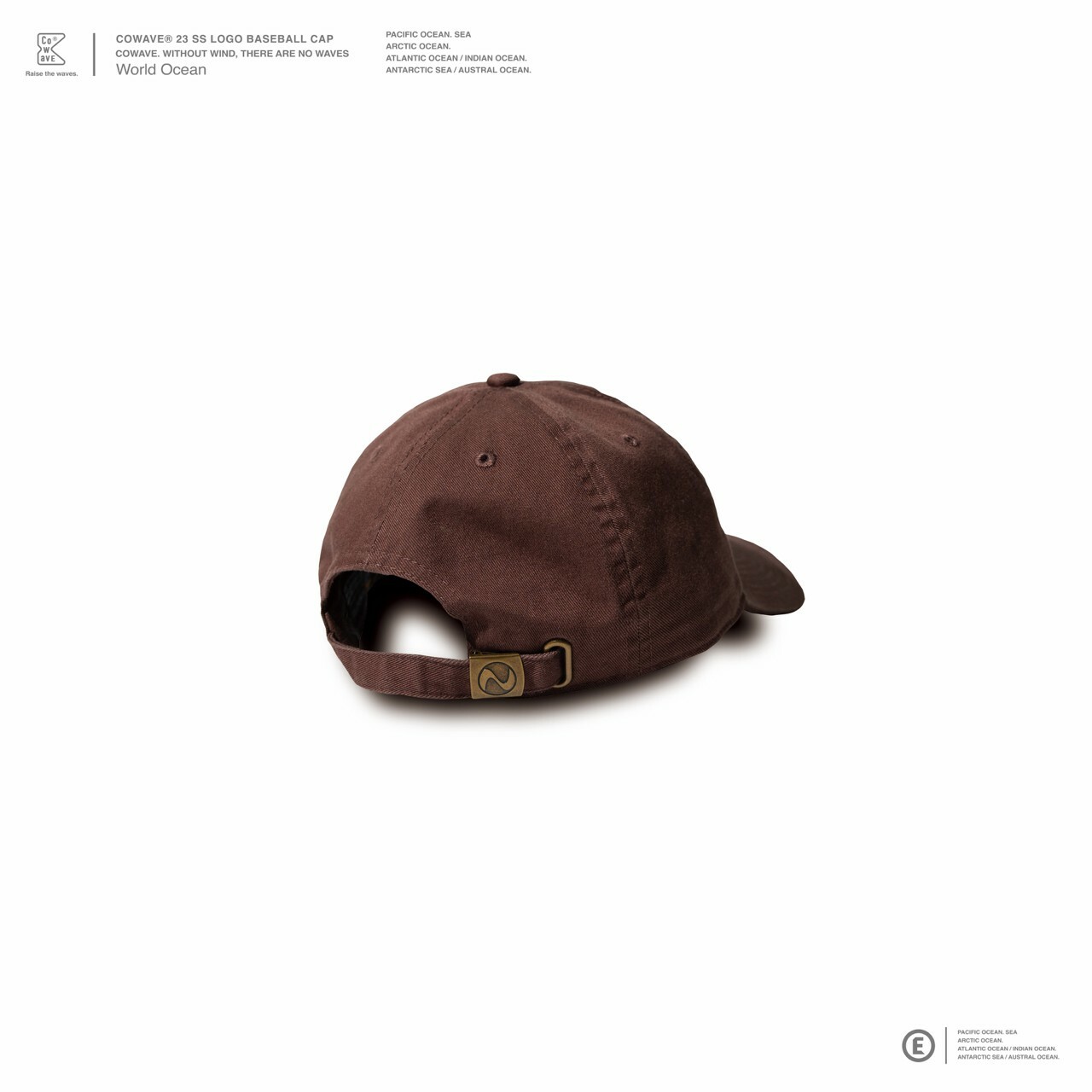 Cowave 2023 Spring & Summer LOGO Baseball Cap 咖啡色款