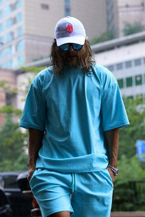 基本雙羅紋布短袖T恤