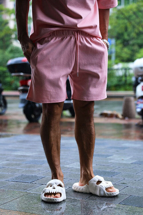 基本雙羅紋布短褲