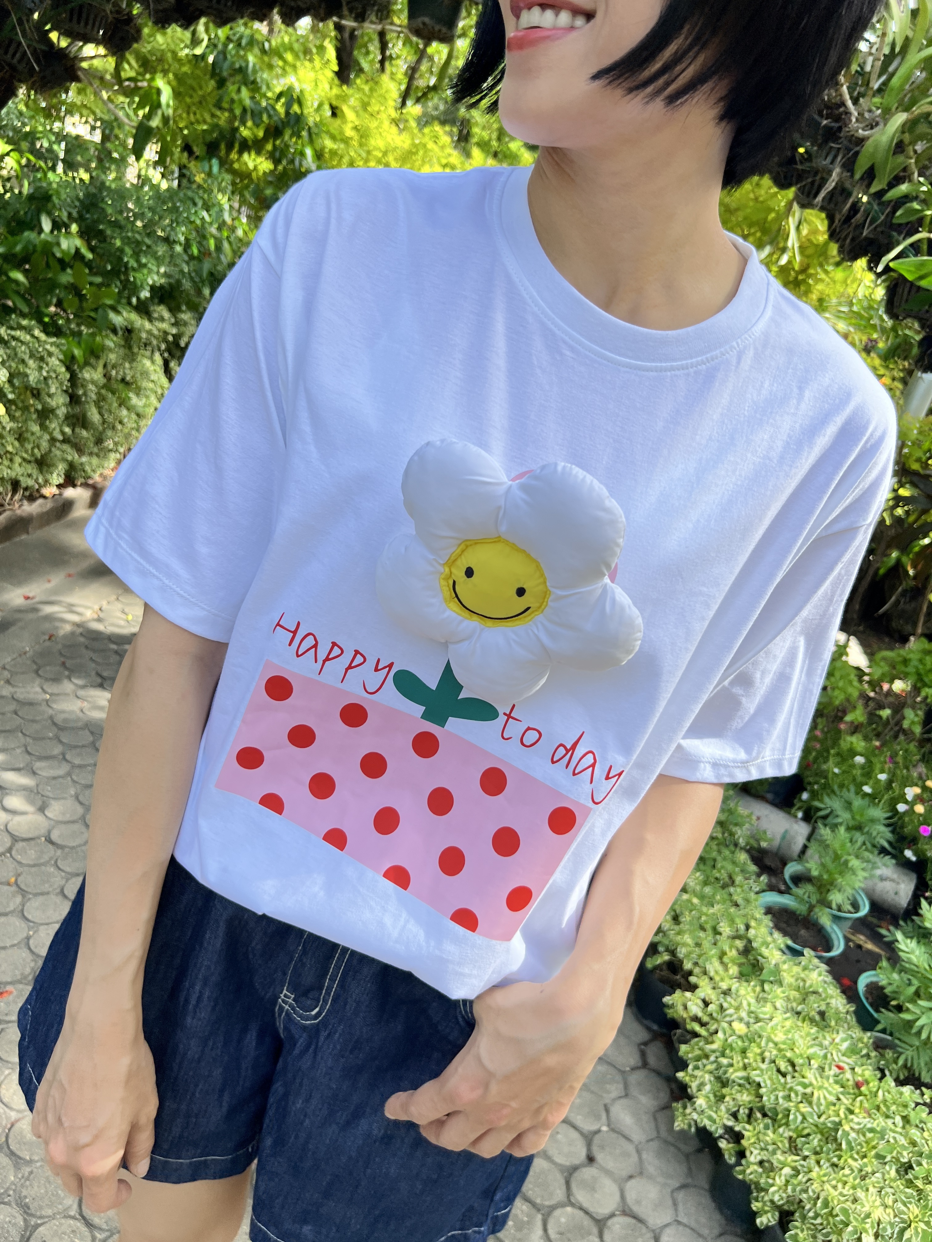 泰國浮誇立體花花T