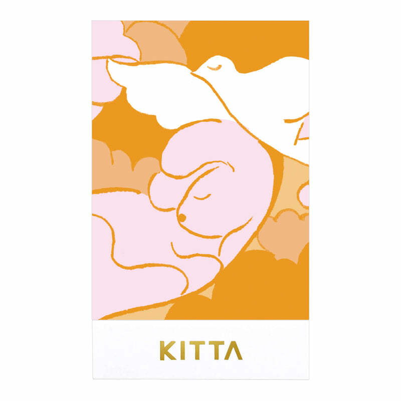 對稱 隨身攜帶和紙膠帶 KITM002｜日本 KITTA