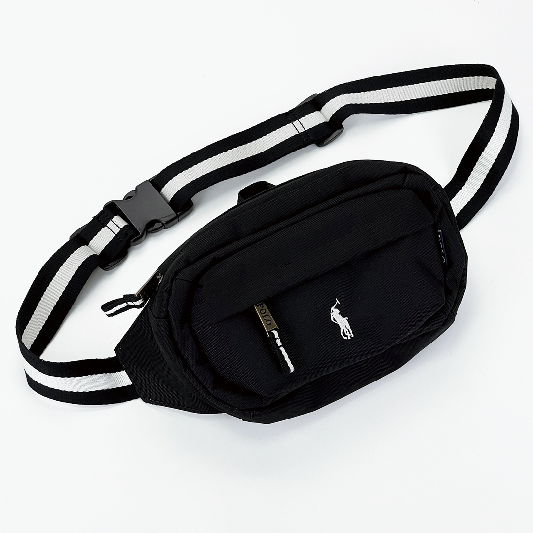 Polo Ralph Lauren 小馬 帆布腰包 胸包