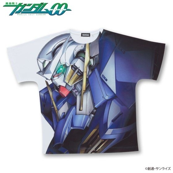 Pbandai 預訂2023/9月 機動戦士ガンダム00 フルパネルTシャツ 第一弾 Tee