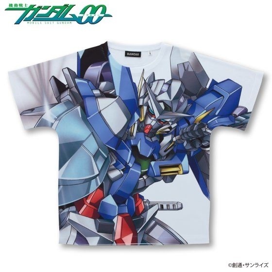 Pbandai 預訂2023/9月 機動戦士ガンダム00 フルパネルTシャツ 第二弾 Tee