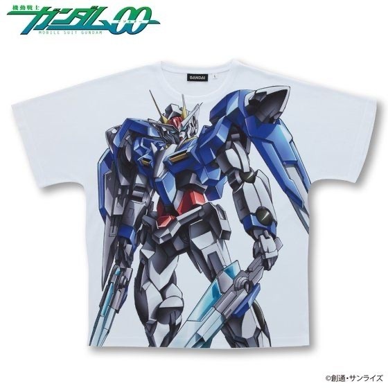 Pbandai 預訂2023/9月 機動戦士ガンダム00 フルパネルTシャツ 第三弾 Tee