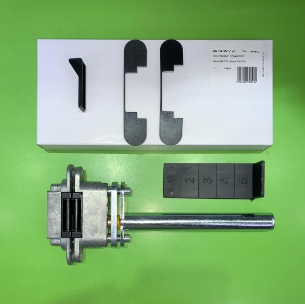 "ANSELMI"意大利三維可調重力房門暗較(黑色)(帶阻尼)