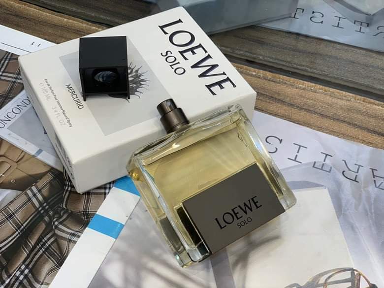 LOEWE 羅意威Solo MERCURIO PLATINUM 獨奏白金男士濃香EDP香水100ml