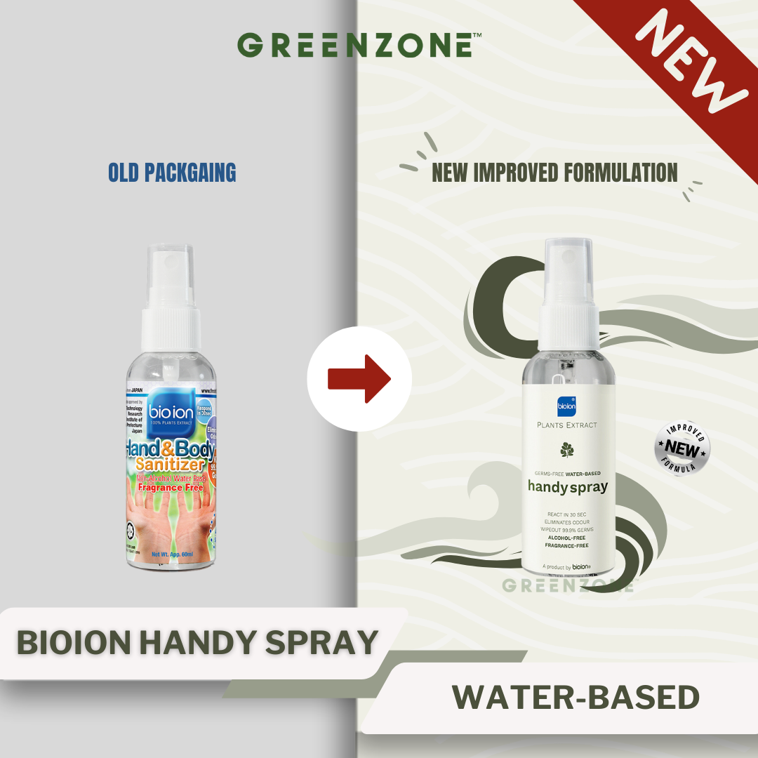 Bioion Handy Spray Sanitizer 60ML - NATURAL