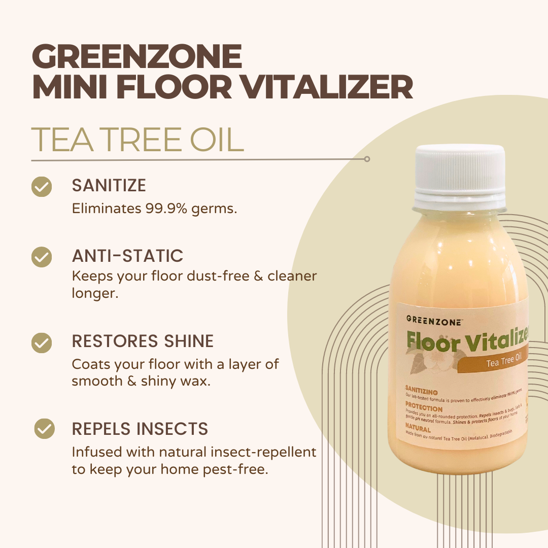 Greenzone Mini Floor Vitalizer 120ML - TEA TREE OIL