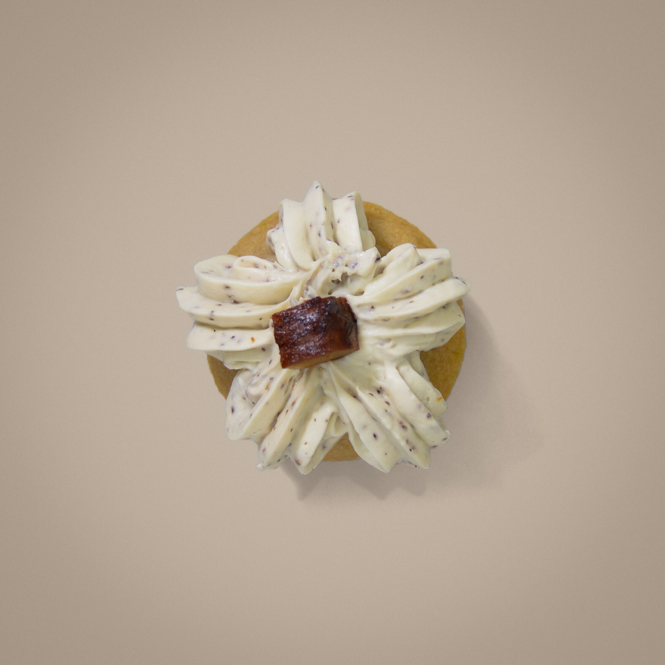 迷你純素伯爵茶栗子cupcake（12件）