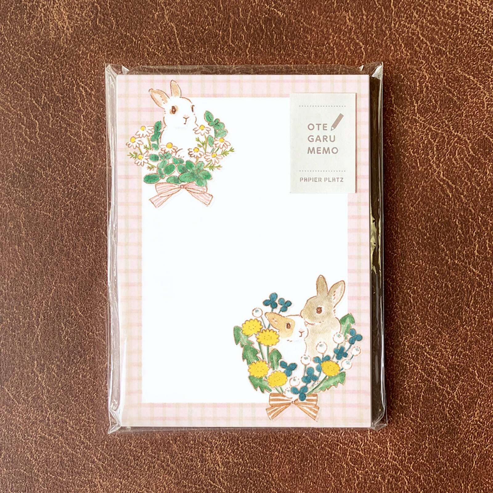 Papier Platz Memo－Schinako Moriyama OTEGARU MEMO (Japanese Stationery Brand)