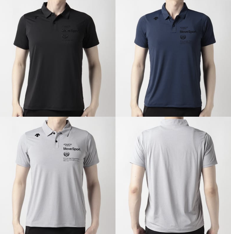 (現貨) Descente Sunscreen Polo Shirt