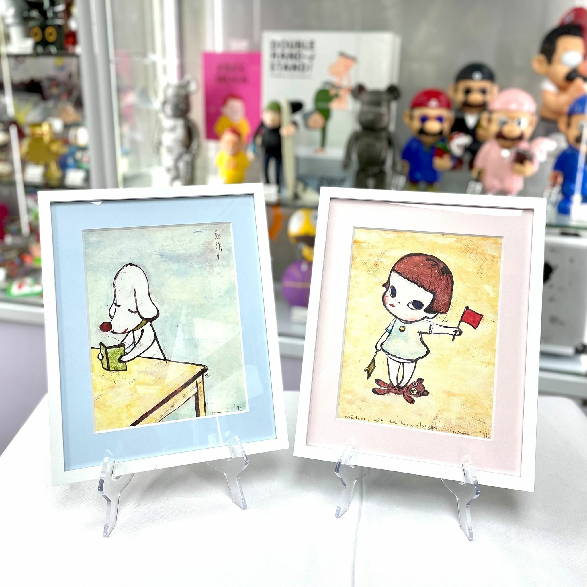 Yoshitomo Nara Special Framed Poster (Girl / Dog)