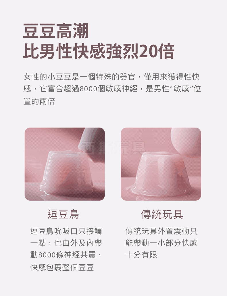 OSUGA大人糖 逗豆鳥 吸吮震動按摩器