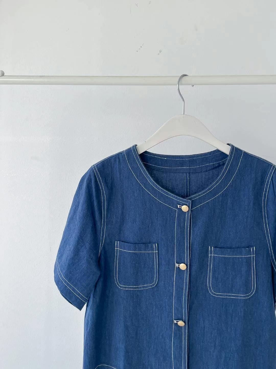 明線外套上衣兩穿(13325)