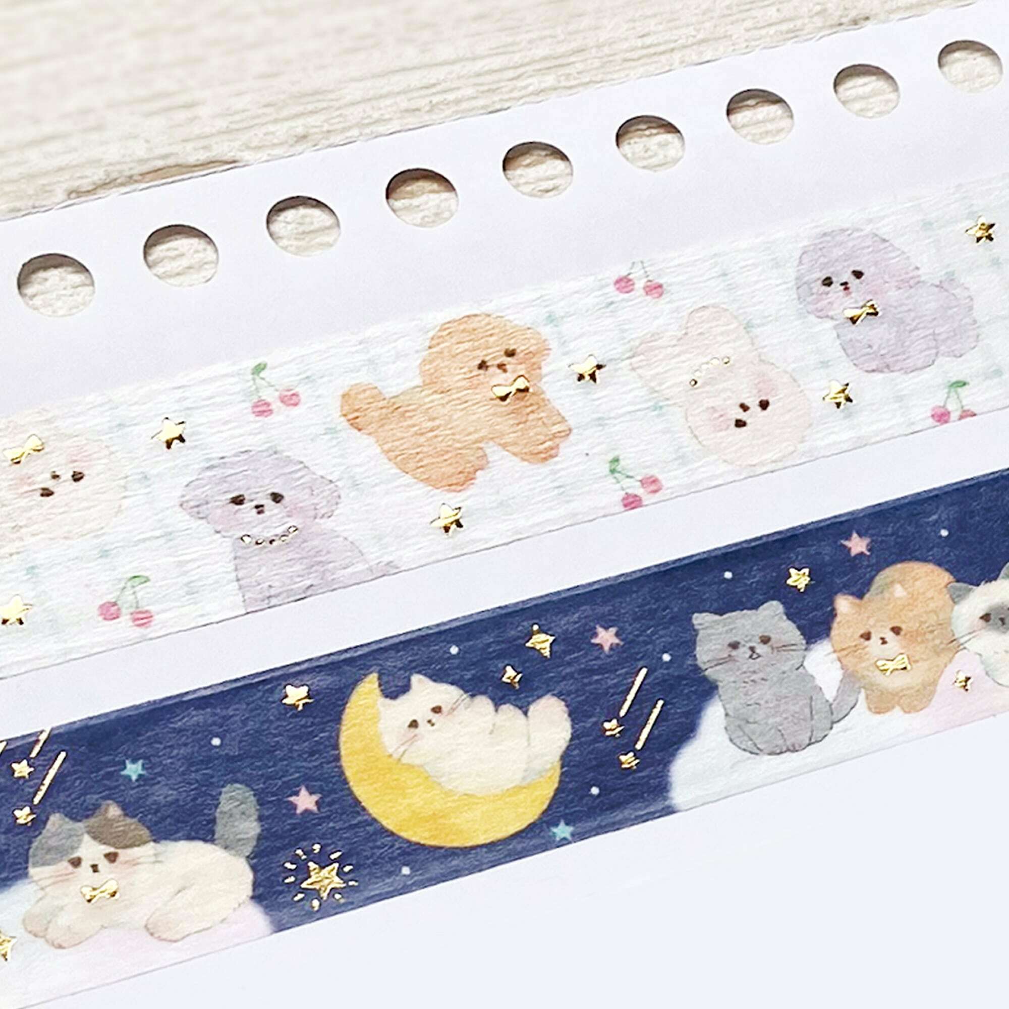 Papier Platz Masking Tape with Hot Foil Stamping－YOKO Series (Japanese Stationery Brand)