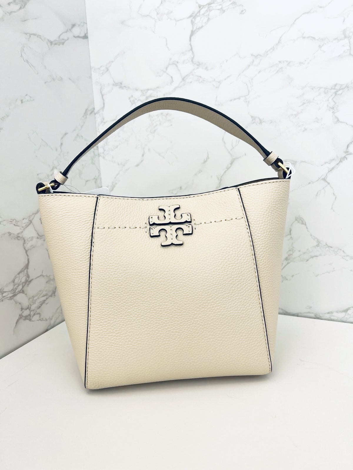 Tory Burch Small McGraw Bucket Bag