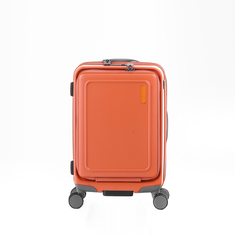 URBANITE | 34L 21" 4 wheels TSA Lock Top Flip Cabin Suitcase - Terracotta