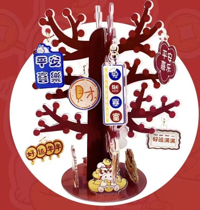 咕咔祈福许愿树