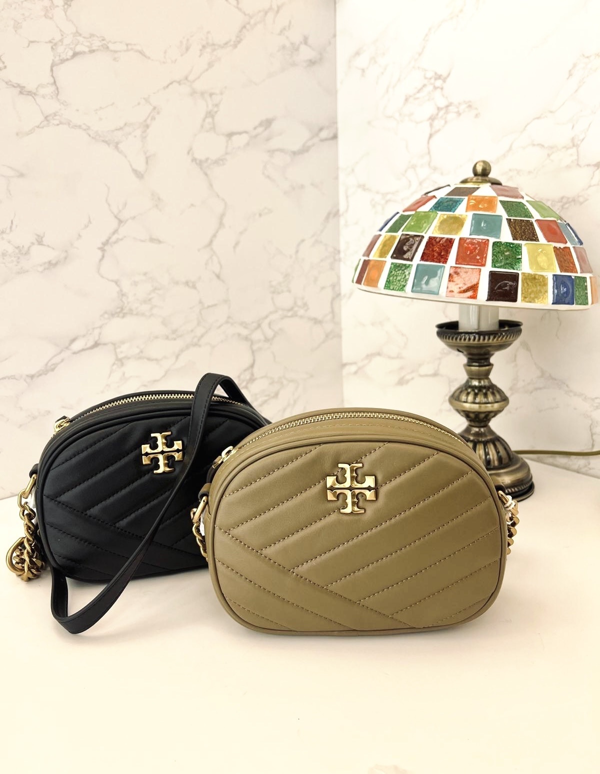 Tory Burch Kira Chervon Camera Bag