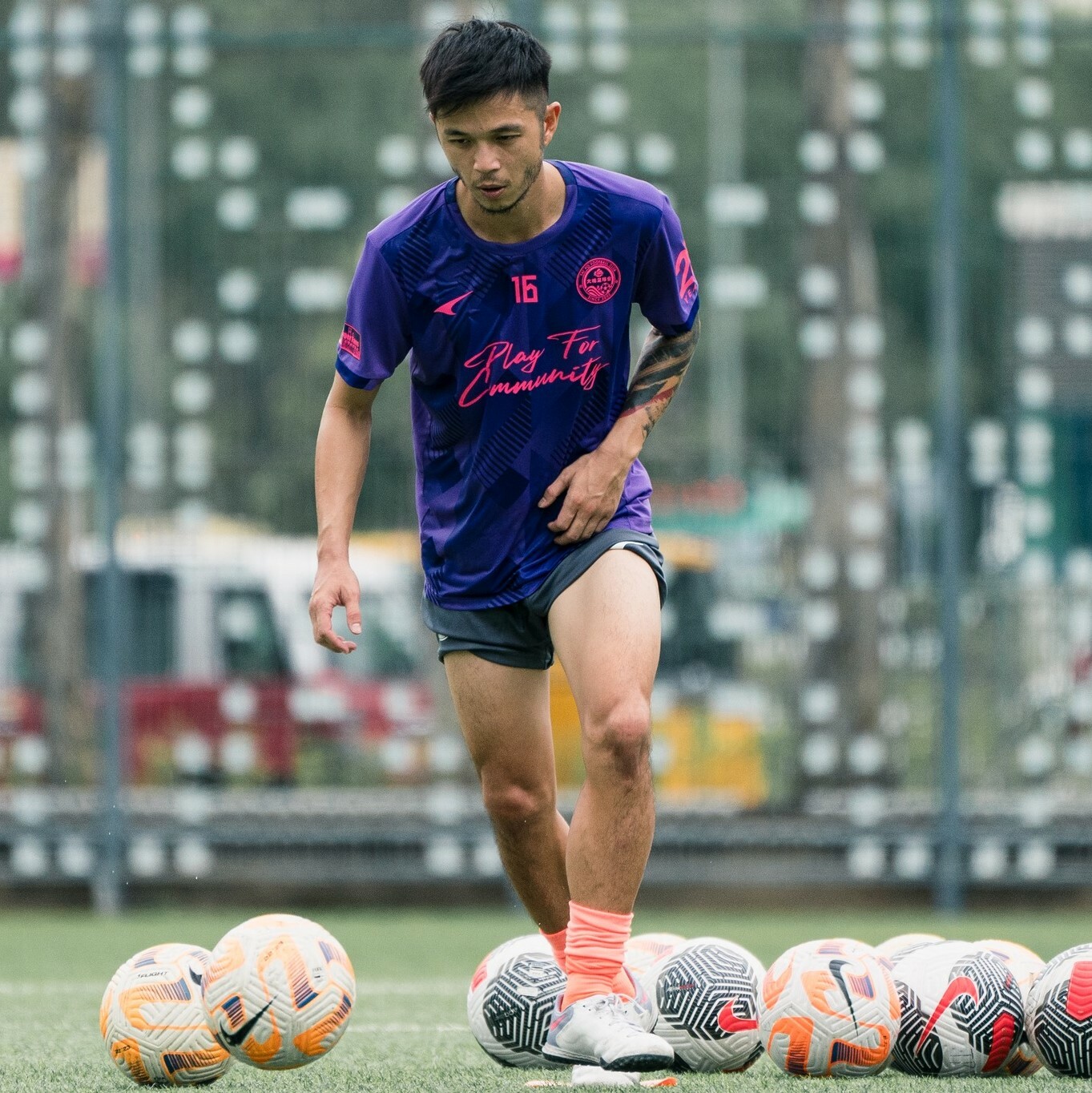 23-24 大埔紫色球員訓練球衣