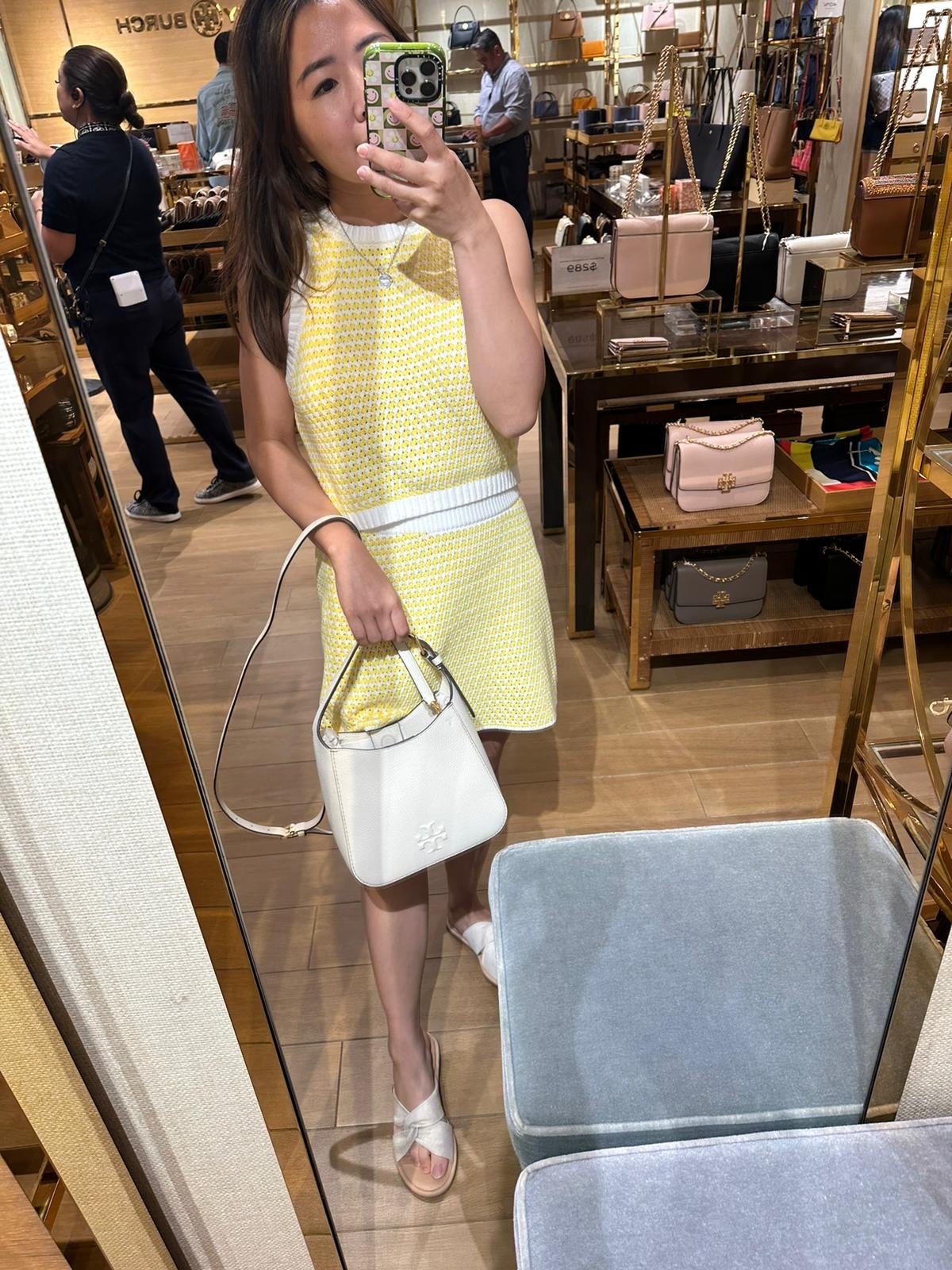 Tory Burch Thea Small Bucket Bag