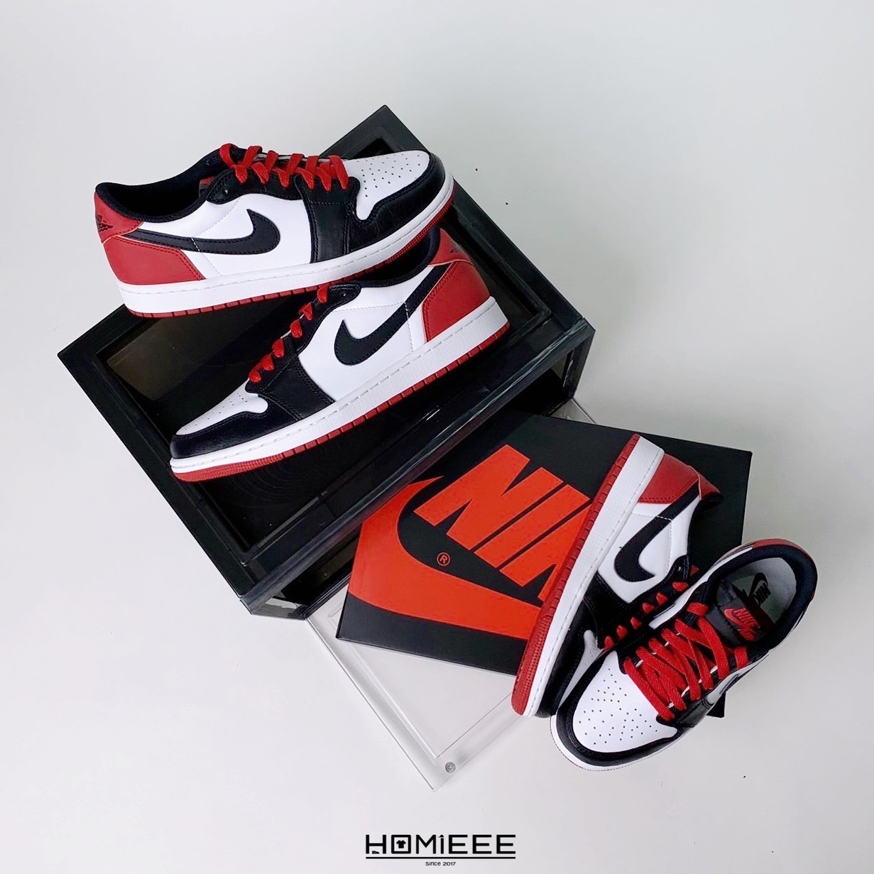 Air Jordan 1 Retro Low OG 黑紅腳趾CZ0790-106[CZ0790-106]