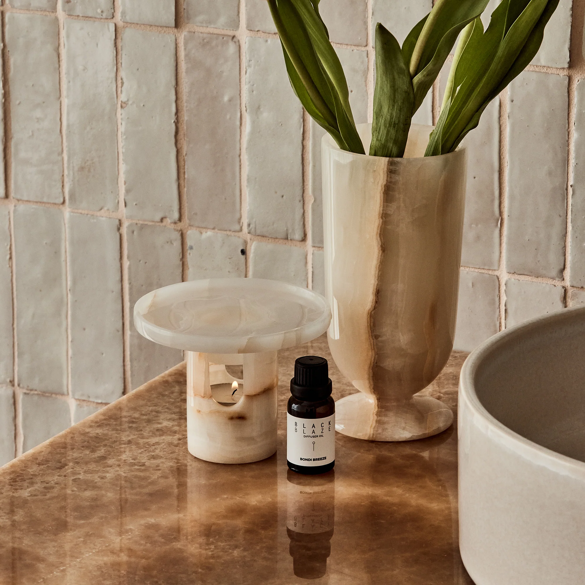 BLACK BLAZE 白瑪瑙精油爐