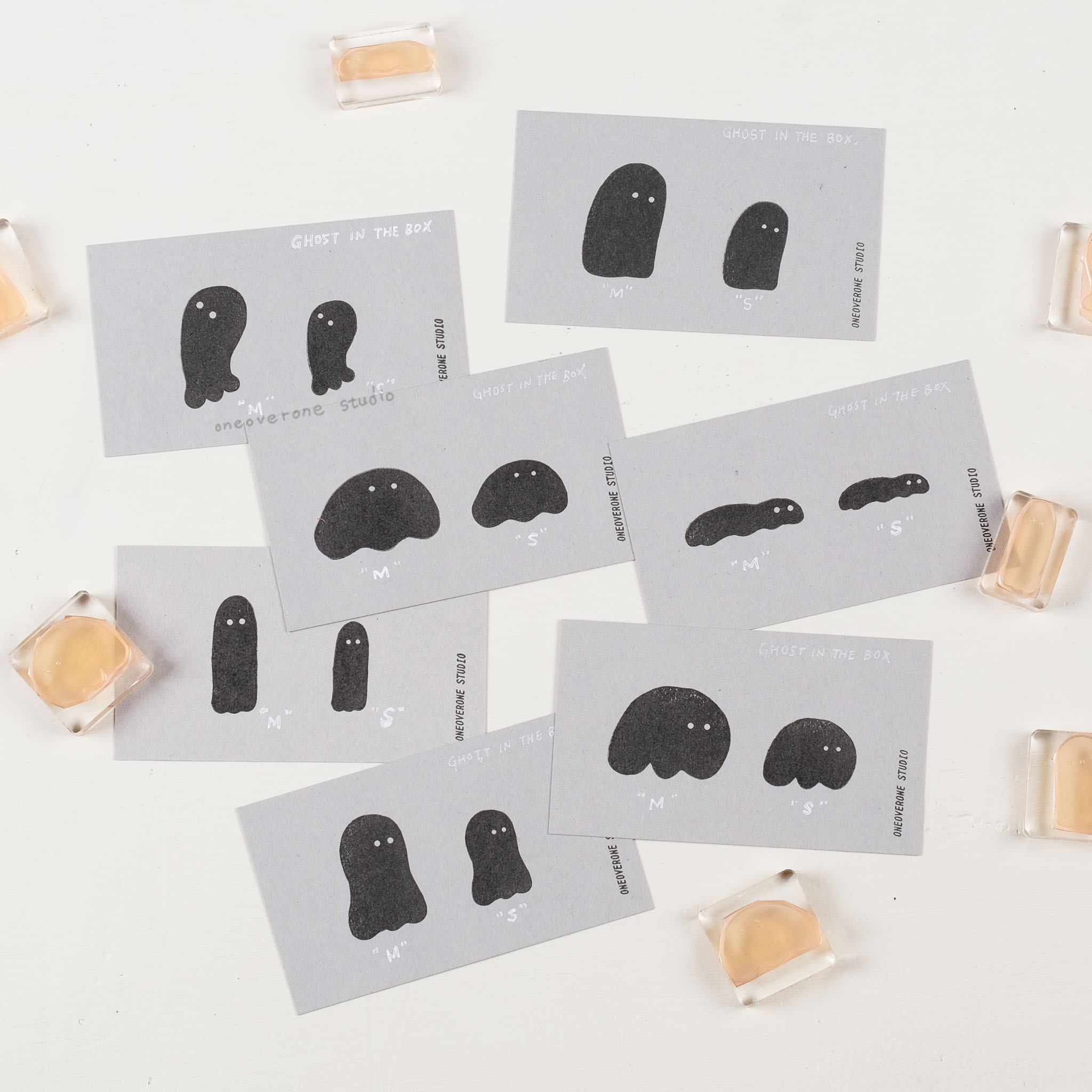 不明物體 膠版印章 ｜一分之一工作室 臺灣