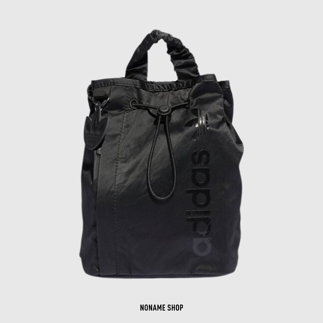 ADIDAS ORIGINAL OG 三葉草 迷你 後背包 黑色