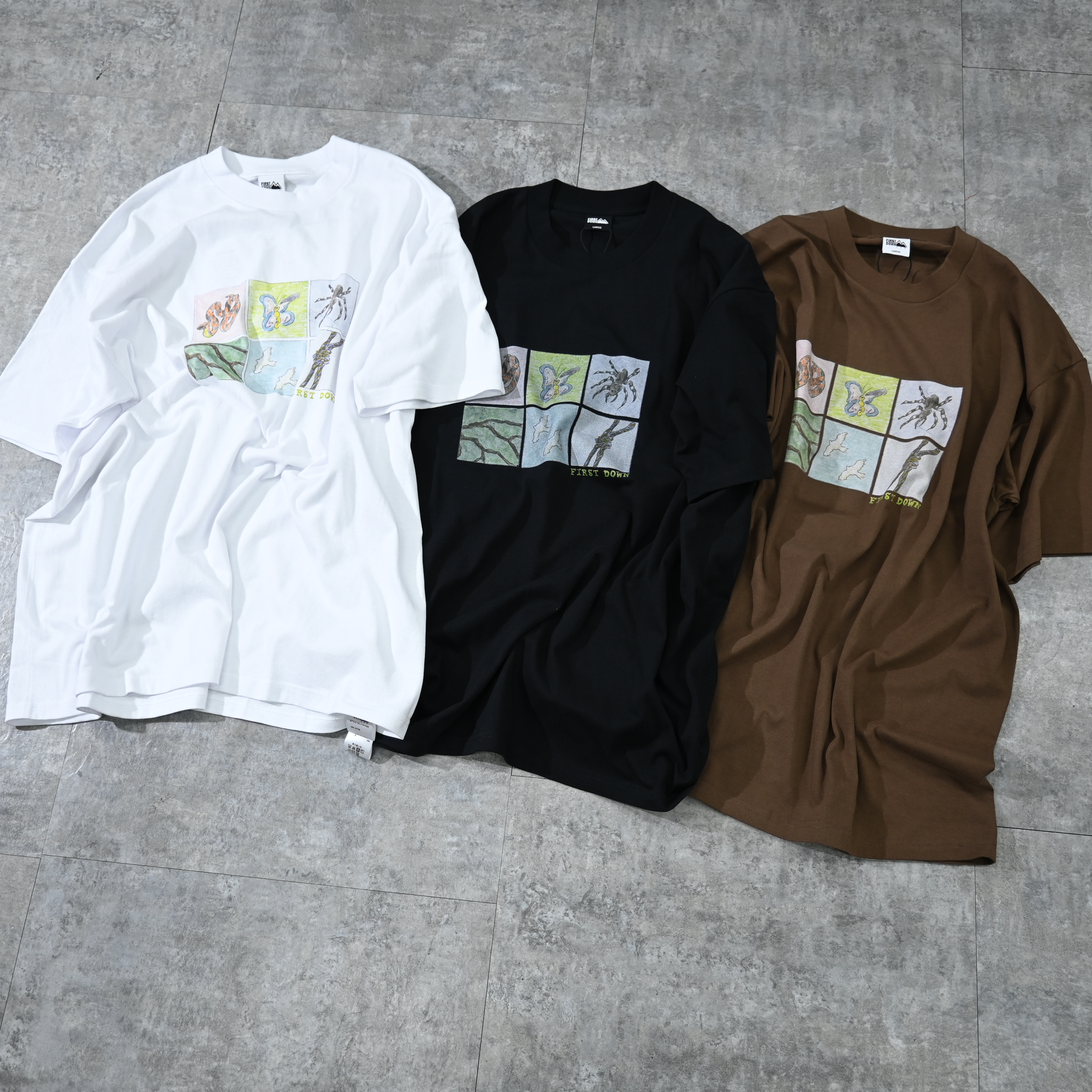 First Down USA Tee By Lee Qura