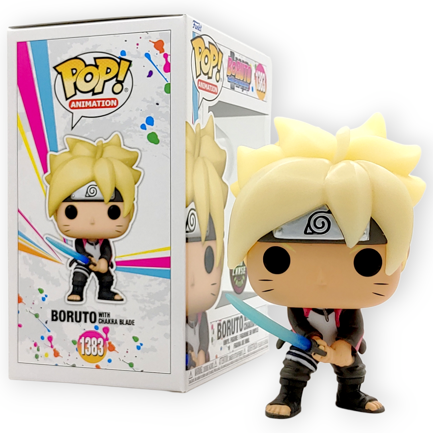 FUNKO POP <火影新世代>渦卷螺釘_卓羅刀(夜光CHASE版)-No.1383