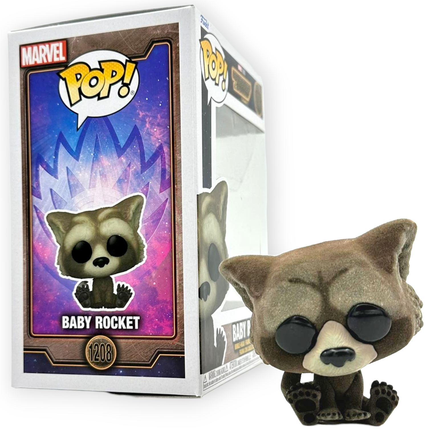 FUNKO POP<銀河守護隊3>火箭浣熊BABY(絨毛版)-NO.1208
