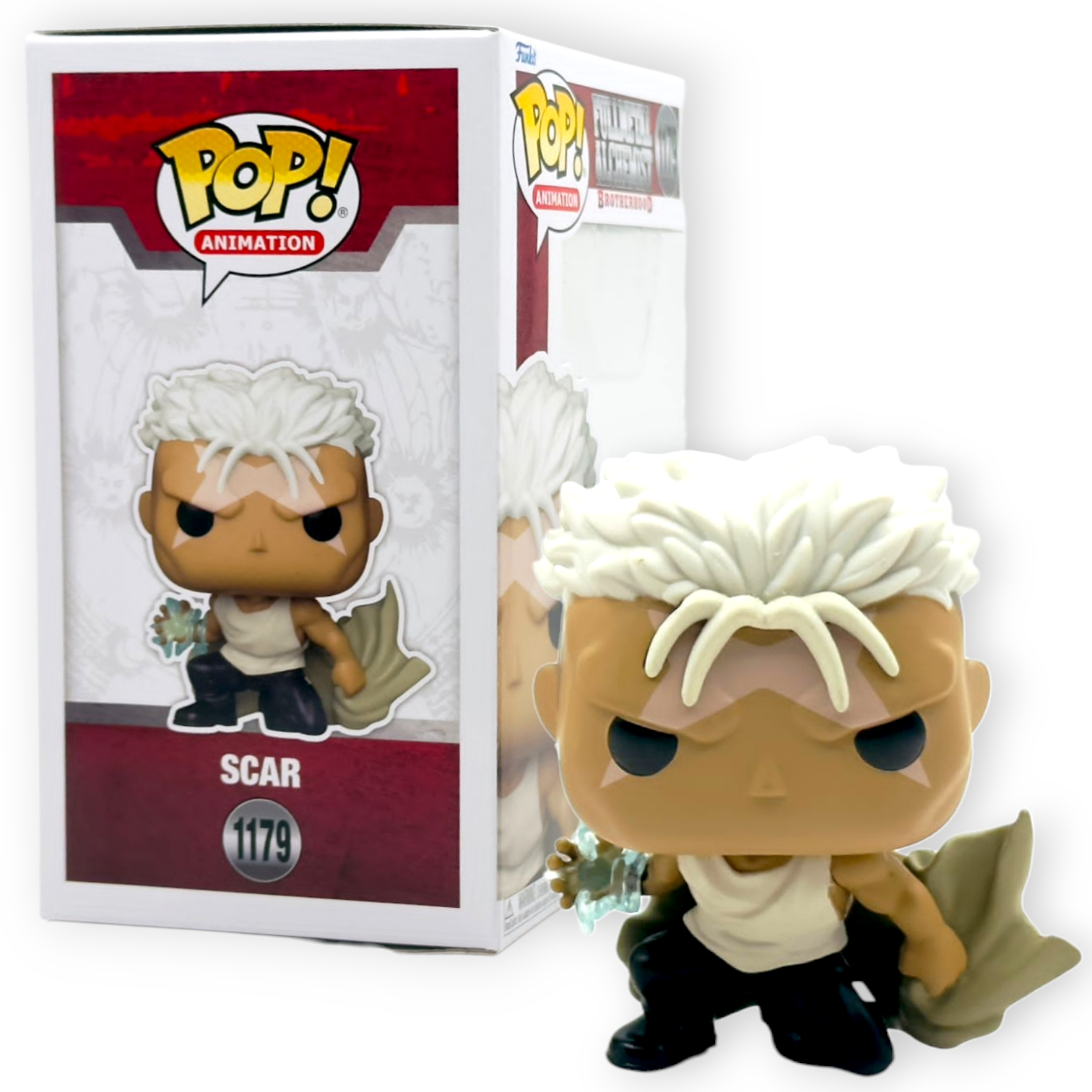 FUNKO POP <鋼之鍊金術師>傷疤人.斯卡-No.1179