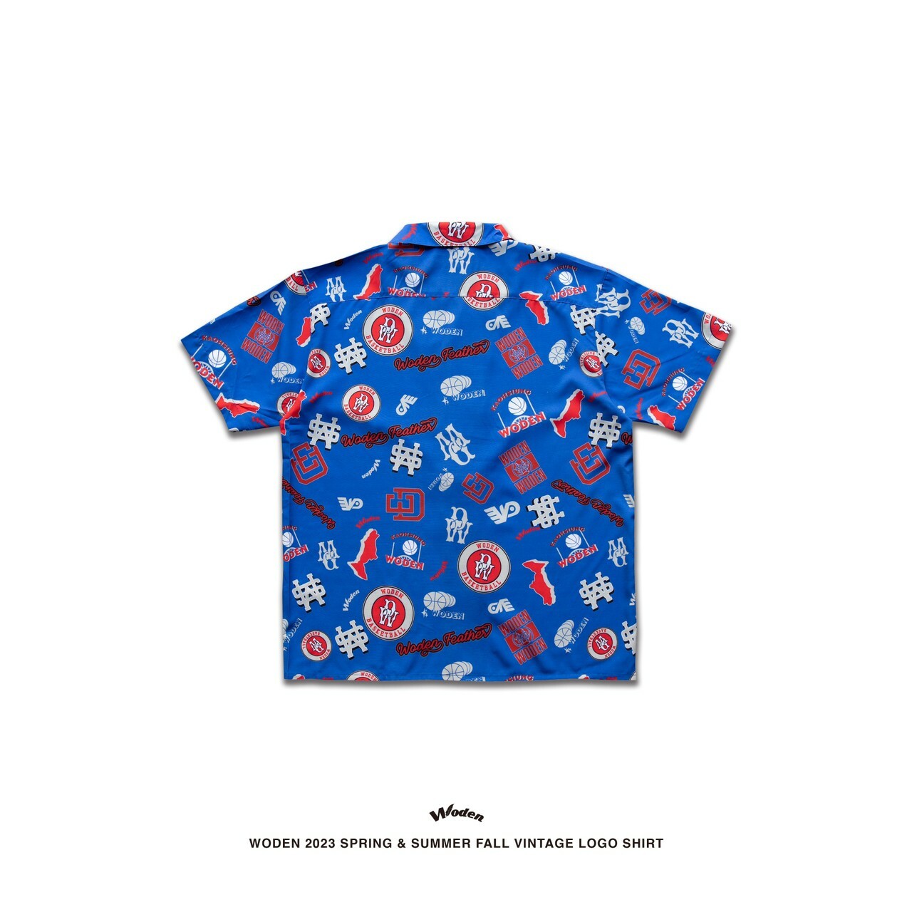 WODEN 2023 Spring & Summer 061 Full Vintage LOGO shirt