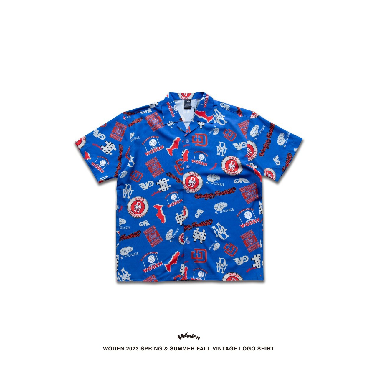WODEN 2023 Spring & Summer 061 Full Vintage LOGO shirt