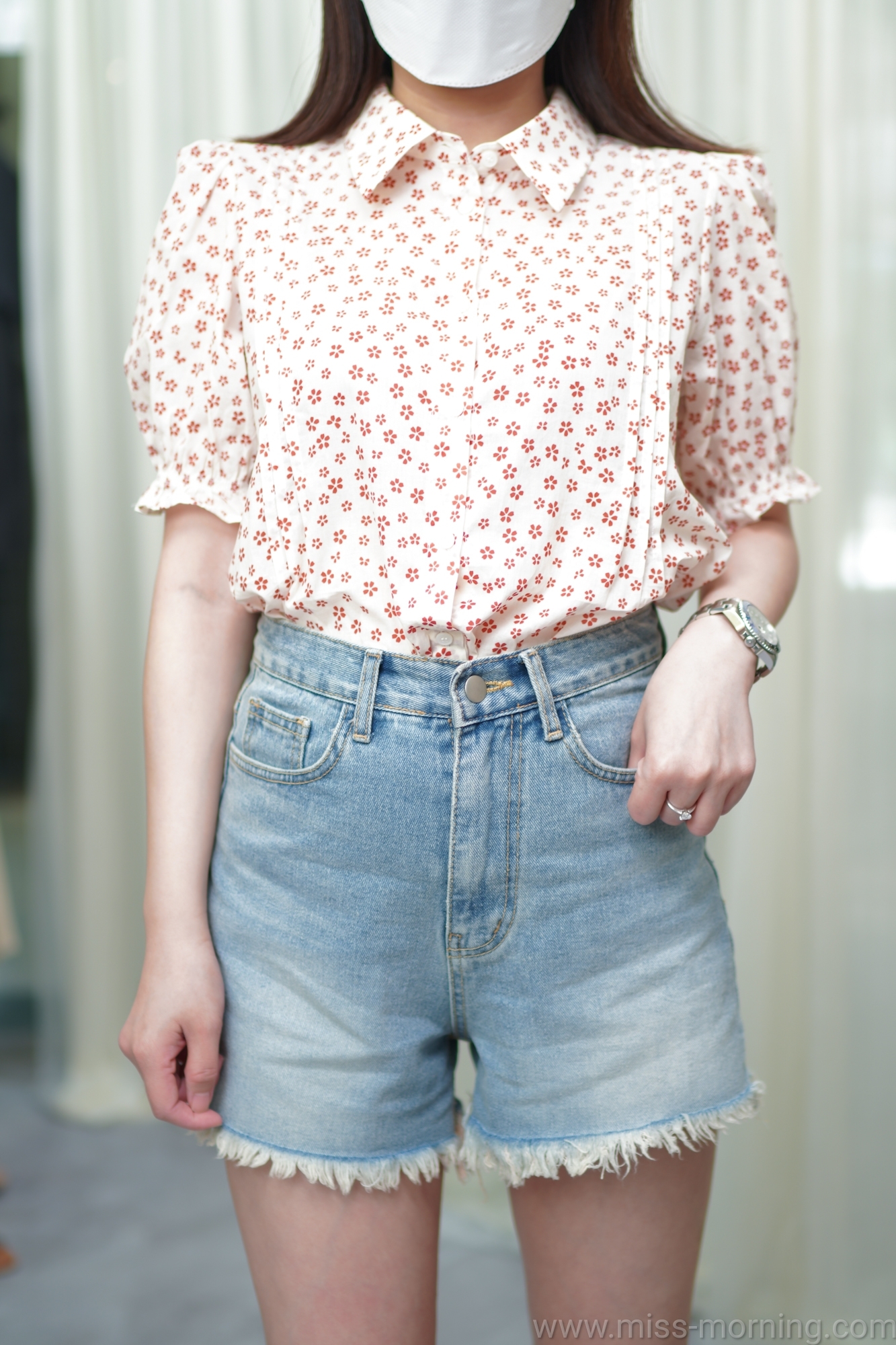 小花花款上衣(13328)