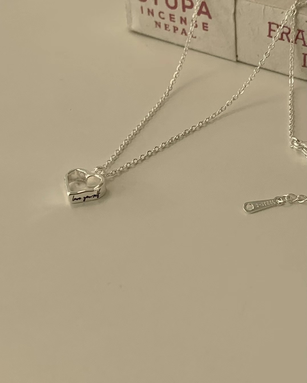 KR LOVE YOURSELF NECKLACE