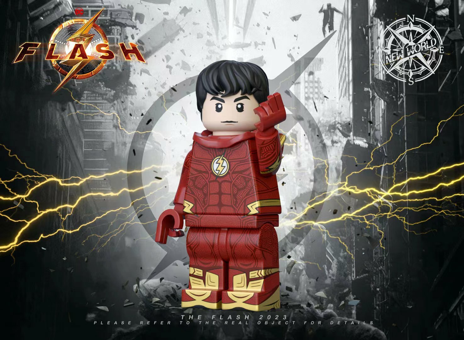 【預訂】【New World Brick】閃電俠