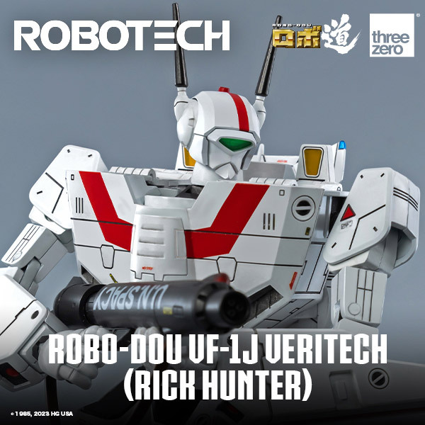 Threezero Robotech ROBO-DOU VF-1J Veritech Rick Hunter Macross 超時空要塞 一條輝