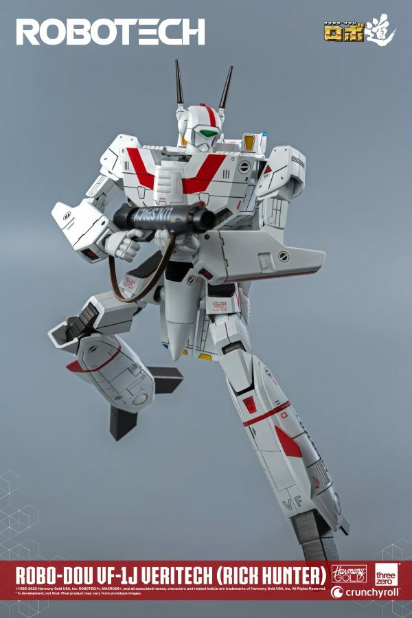 Threezero Robotech ROBO-DOU VF-1J Veritech Rick Hunter Macross 超時空要塞 一條輝
