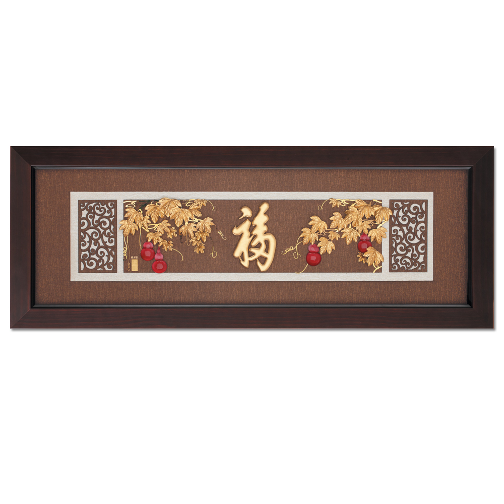 五福臨門(葫蘆瓜(台語叫ㄅㄨˊ仔))│入宅禮、退休禮、生日禮、開運禮|大雲彩