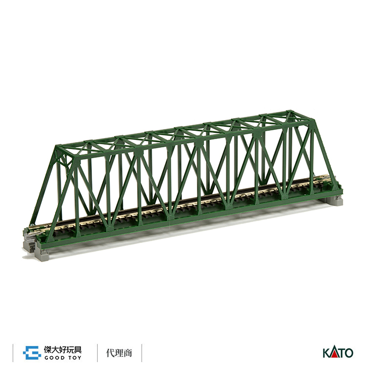 KATO 20-431 單線桁架鐵橋 S248T 248mm (綠)