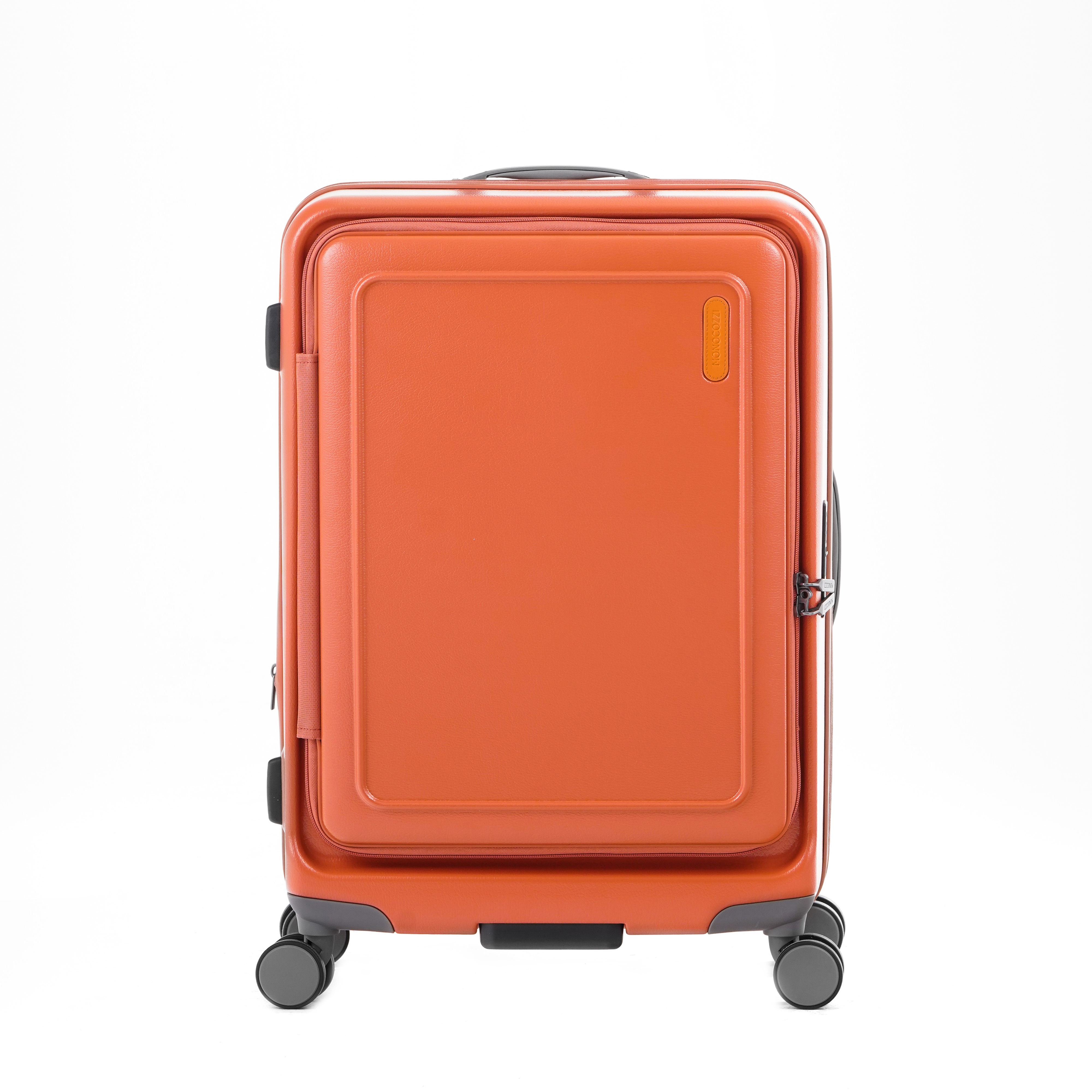 URBANITE | 118L 32" Expandable 4 wheels TSA Lock Top Flip Suitcase - Terracotta