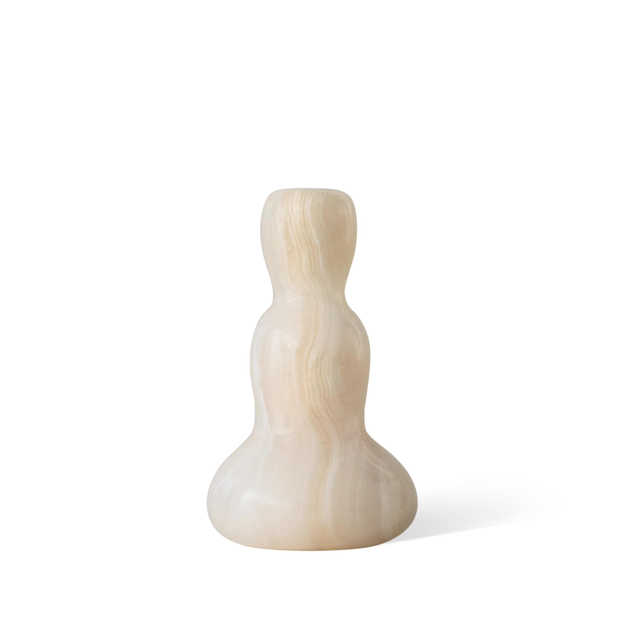 BLACK BLAZE Flow Vase花瓶 白瑪瑙