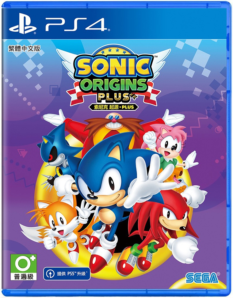 PS4 索尼克 起源 PLUS 中文版