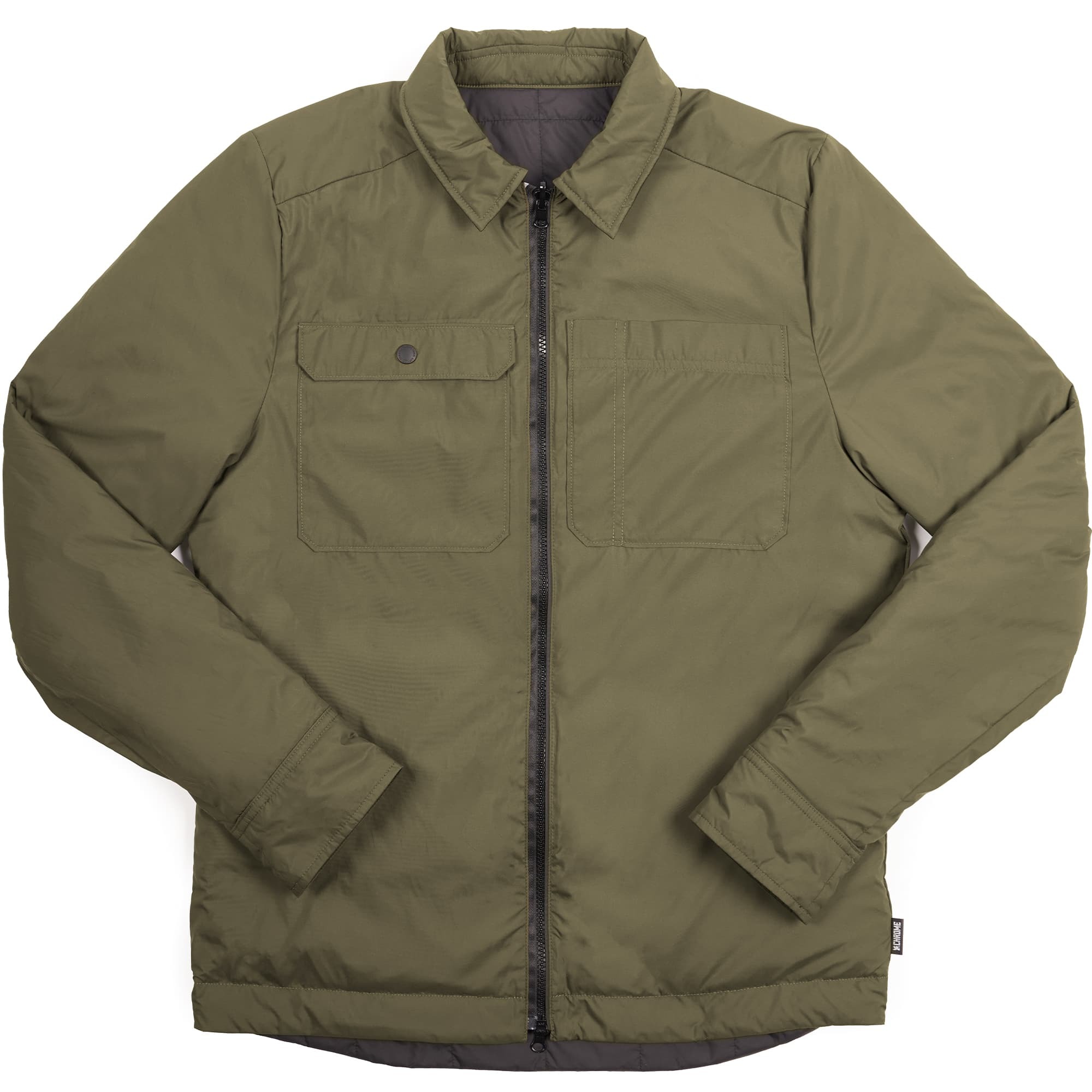 CHROME TWO WAY INSULATED SHACKET Jacket